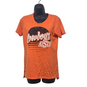 Oklahoma‎ State University Cowboys OSU Graphic Tee Womens Orange Small